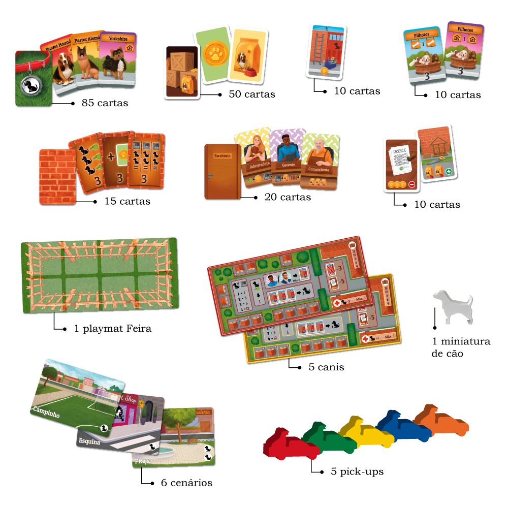 JOGO-TABULEIRO-CARTES-DOGS-CARDGAME