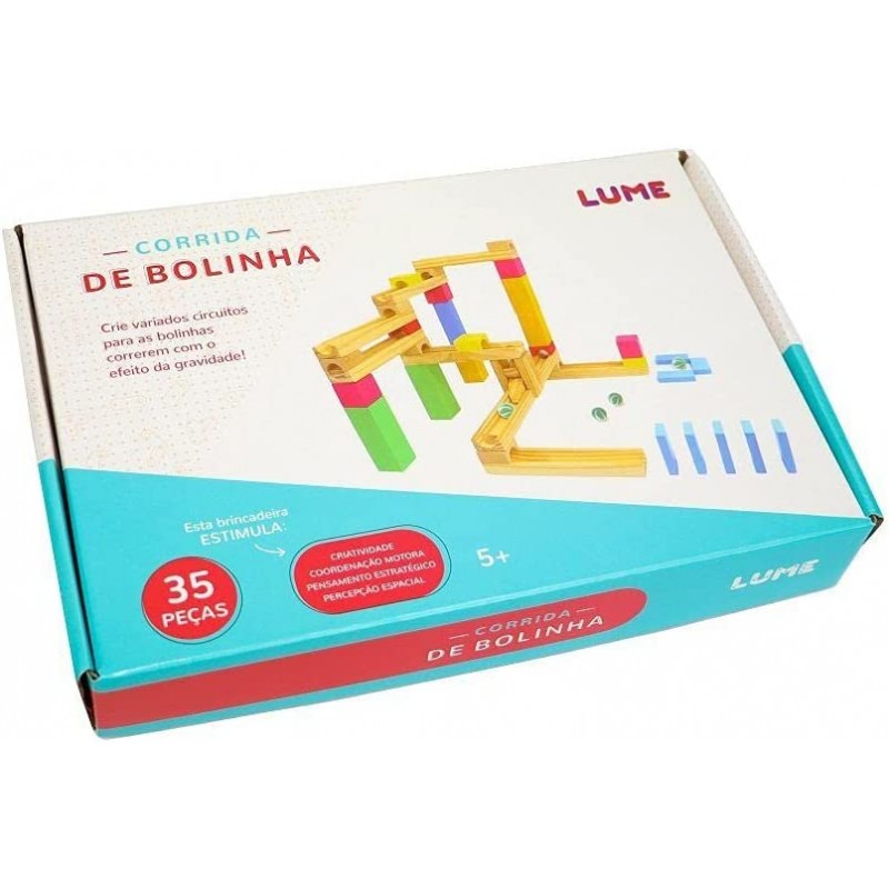 Kit Especial com 4 Jogos Educativos de Madeira Bolinha Gude