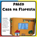 Casa na Floresta Cenario para Dedoches