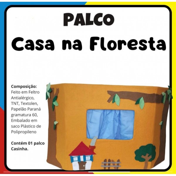 Casa na Floresta Cenario para Dedoches