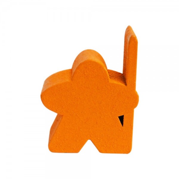 MEEPLE LANCEIRO LARANJA - 19x20x9 mm