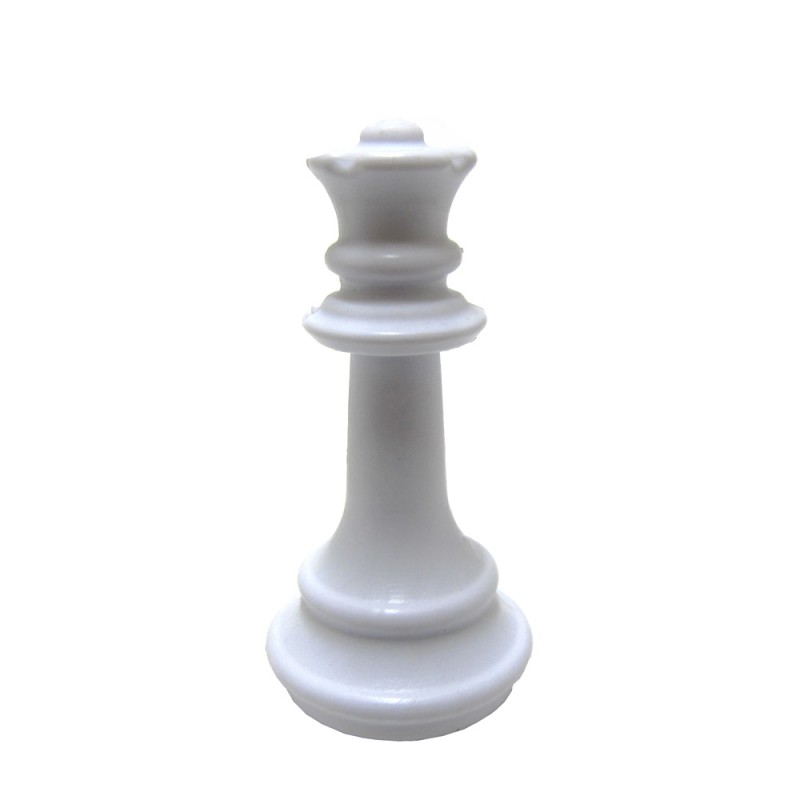 Conjunto de peças de xadrez preto e branco