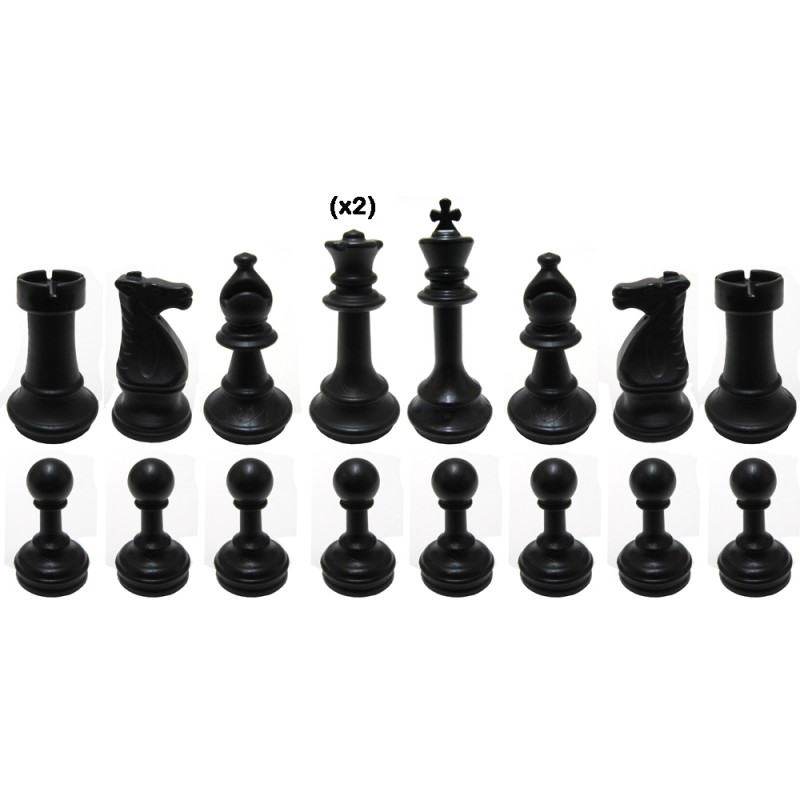 Peça de xadrez da rainha preta - ícones de formas grátis