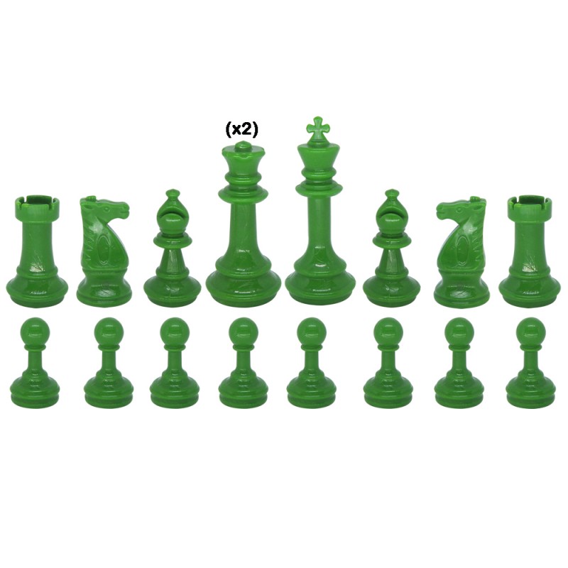 De cima para baixo do jogo de xadrez com as peças na posição