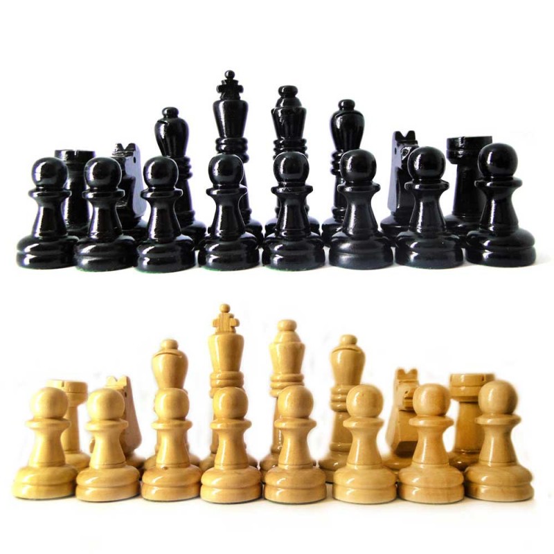 Xadrez de Madeira de alta qualidade Xadrez de jogo de tabuleiro