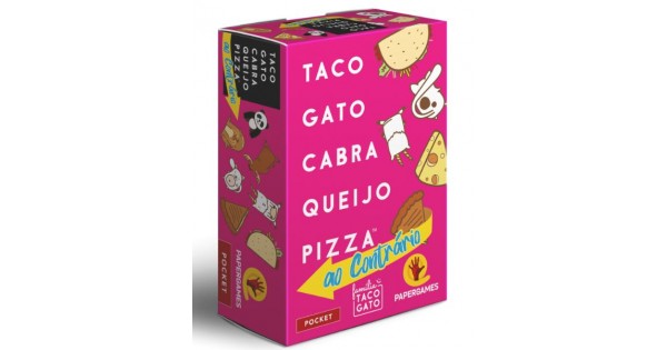 Taco Gato Cabra Queijo Pizza - jogo de cartas (party game)