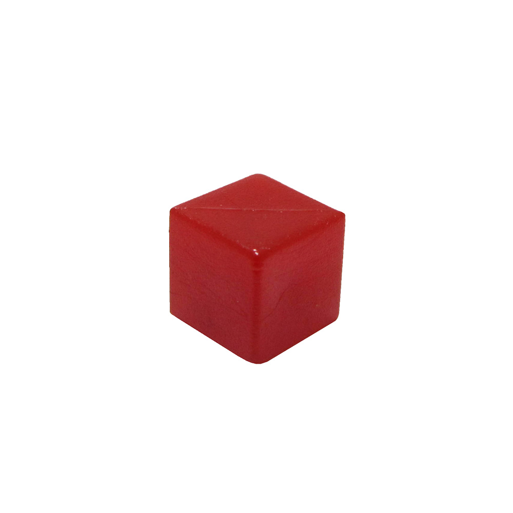 Cubo Liso Vermelho