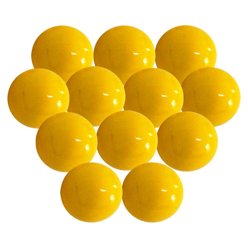 1 Unidade De Bola De Borracha Sólida, Amarela